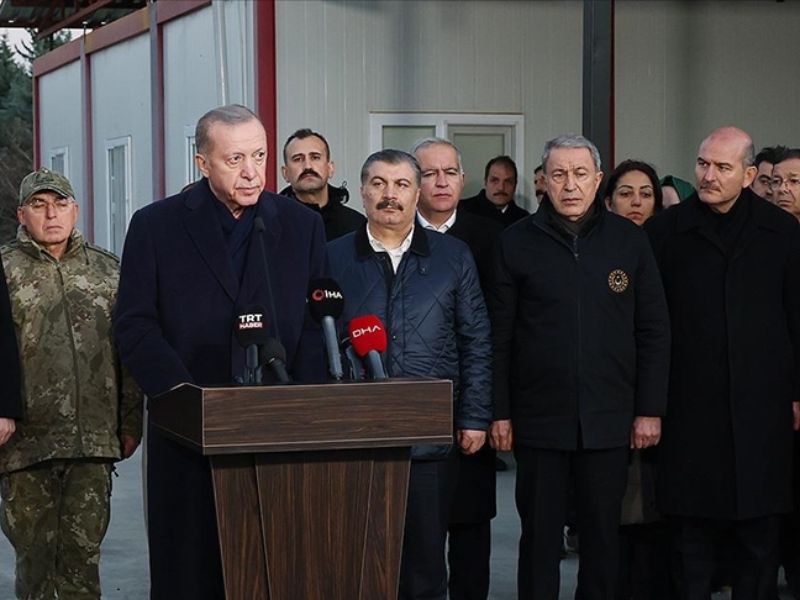 Cumhurbaşkanımız Sn. Erdoğan: Şu An İtibarıyla Hatay'ımızda 21 Bin 200 Personel Görev İfa Ediyor