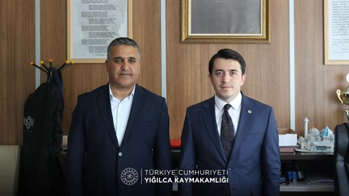 Kaymakamımız Sayın Hüseyin DEMİRKOL, kurumlara veda ziyaretlerinde bulundu